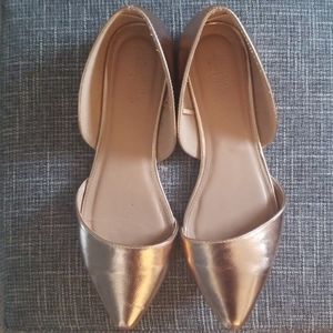 Rose Gold Flats